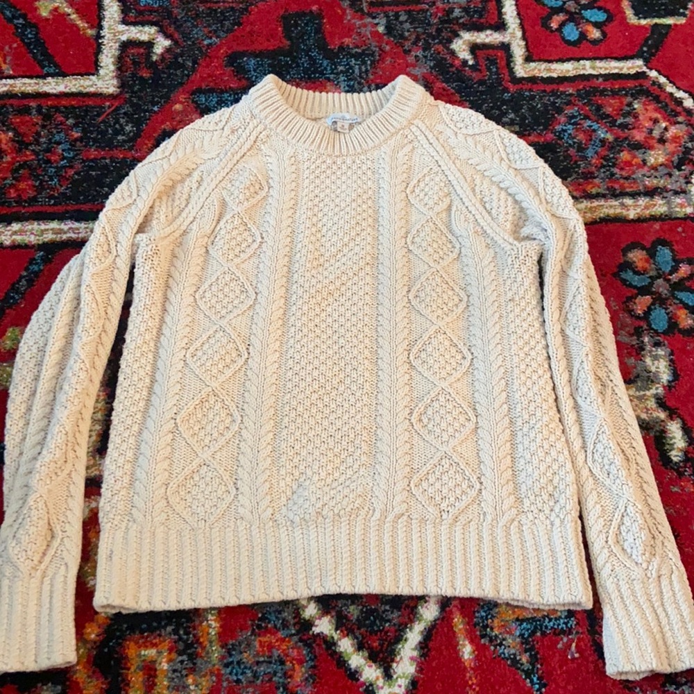 LL Bean Fisherman Sweater